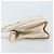 PRADA Borsa a Mano Satin Argento Metallico beige Auth 166888 - vista 4
