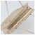 PRADA Borsa a Mano Satin Argento Metallico beige Auth 166888 - vista 6