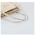 PRADA Borsa a Mano Satin Argento Metallico beige Auth 166888 - vista 7