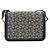 Céline CELINE C Sulky Schultertasche aus Segeltuch Navy Gold Auth 172177 Golden Marineblau - Ansicht 2