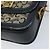 Céline CELINE C Sulky Schultertasche aus Segeltuch Navy Gold Auth 172177 Golden Marineblau - Ansicht 8