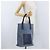 LOEWE Tote Bag aus Canvas hellblau silber Auth ep13411 - Ansicht 23