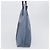 LOEWE Tote Bag aus Canvas hellblau silber Auth ep13411 - Ansicht 3