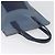 LOEWE Tote Bag aus Canvas hellblau silber Auth ep13411 - Ansicht 7