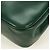 Céline Borsa a Spalla CELINE Circle in Pelle Verde Oro Auth 170954A D'oro - vista 14