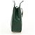 Céline Borsa a Spalla CELINE Circle in Pelle Verde Oro Auth 170954A D'oro - vista 4