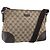 Borsa a Spalla GG Canvas Gucci Beige Argento 114273 Auth ep13324