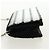 PRADA Borsa a Spalla con Catena e Paillettes in Pelle Nera Argento Auth 165358 Nero - vista 3