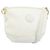 Gucci Borsa a Spalla Micro GG Supreme PVC Bianco Oro Auth ep13326 D'oro