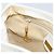 Gucci Borsa a Spalla Micro GG Supreme PVC Bianco Oro Auth ep13326 D'oro - vista 21