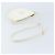 Gucci Borsa a Spalla Micro GG Supreme PVC Bianco Oro Auth ep13326 D'oro - vista 7