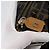Borsa a Spalla in Tela Zucca FENDI Nera Marrone Auth 170743 Nero - vista 9