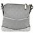 Borsa a Spalla GG Canvas Gucci Argento 147671 Auth ka2617 - vista 13