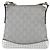 Borsa a Spalla GG Canvas Gucci Argento 147671 Auth ka2617 - vista 2