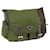 Borsa a Spalla PRADA Nylon Argento Khaki Auth kk616 Cachi