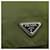 Borsa a Spalla PRADA Nylon Argento Khaki Auth kk616 Cachi - vista 18