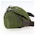 Borsa a Spalla PRADA Nylon Argento Khaki Auth kk616 Cachi - vista 3