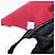PRADA Borsa a mano in nylon rosso argento autentica 172162 - vista 12