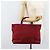 PRADA Borsa a mano in nylon rosso argento autentica 172162 - vista 22