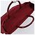 PRADA Borsa a mano in nylon rosso argento autentica 172162 - vista 6