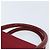 PRADA Borsa a mano in nylon rosso argento autentica 172162 - vista 8