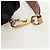 Borsa a Spalla PRADA Nylon Nero Oro Auth 165372V D'oro - vista 8