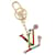 LOUIS VUITTON LV Iconic Superflat Charm metal Gold Tone M02468 LV Auth 168053SAM  - view 1