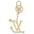 LOUIS VUITTON LV Iconic Superflat Charm metal Gold Tone M02468 LV Auth 168053SAM  - view 6
