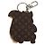 LOUIS VUITTON Monogram Schlüsselanhänger Eichhörnchen Charm Braun M00345 LV Auth 161327M Monogramm - Ansicht 8