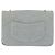 CHANEL Matelassé 26 Borsa a Spalla con Catena Jersey Grigio Argento CC Auth 170659A Marrone - vista 2