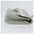 CHANEL Matelassé 26 Borsa a Spalla con Catena Jersey Grigio Argento CC Auth 170659A Marrone - vista 3