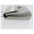 CHANEL Matelassé 26 Borsa a Spalla con Catena Jersey Grigio Argento CC Auth 170659A Marrone - vista 5