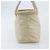 Céline Borsa a Mano CELINE Nylon Beige Oro Auth ka2474 D'oro - vista 3
