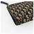 Mini borsa a rullo in tela obliqua Trotter Christian Dior blu Auth fm5123 D'oro Blu navy - vista 16