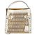 Tory Burch Lee Radziwill Petite Handtasche aus Kamel-Leder
