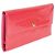 Portafoglio Sarah Monogram Vernis Rose Pop di Louis Vuitton Rosa - vista 3