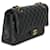 Timeless Borsa a tracolla Chanel in caviar nero trapuntato medio classico con doppio flap - vista 2