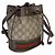 Borsa mini bucket Ophidia in tela GG Supreme beige di Gucci - vista 3