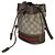 Borsa mini bucket Ophidia in tela GG Supreme beige di Gucci - vista 4