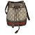 Borsa mini bucket Ophidia in tela GG Supreme beige di Gucci - vista 8