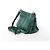 Borsa a tracolla Hermès Jypsiere 28 in Taurillon Clémence verde Q 2013 - vista 3