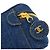 Timeless Beauty case vintage senza tempo Chanel in denim piccolo Blu - vista 7