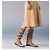Botas Jumping de ante beige Hermès - vista 11