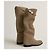 Botas Jumping de ante beige Hermès - vista 9