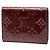 Louis Vuitton Monogram Vernis Envelope Card Case Red Purple - view 2