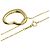 Collana Open Heart in Oro Giallo 18K di Tiffany & Co. - vista 2