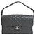Borsa a Mano Chanel Matelassé Double-Face Nero
