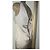 Autre Marque Champagner Spitzen- und Satin-Kleid Beige - Ansicht 10
