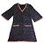 Robe en tricot à sequins multicolore noire, rose et blanche Chanel 24C FR 40 Argenté Métallisé - vue 6