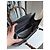 Borsa a mano Gucci Bamboo in pelle e camoscio nero - vista 10